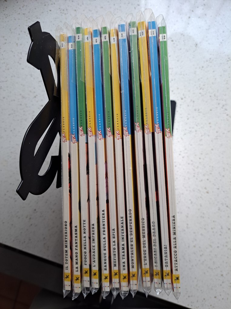 Tex N. 43 Spillato, originale, edicola e n. 12 Tex Classic con gadget - 13 Comic - Eerste druk/herdruk - 1964/2017 #3.2