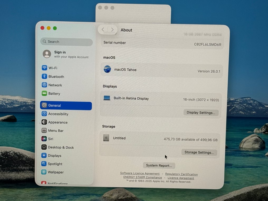 Apple, MacBook Pro 16", Core(TM) i7 9th Gen, 16 GB RAM, 500 GB NVMe, AMD Radeon Pro 5500M 4 GB - Computador #3.2