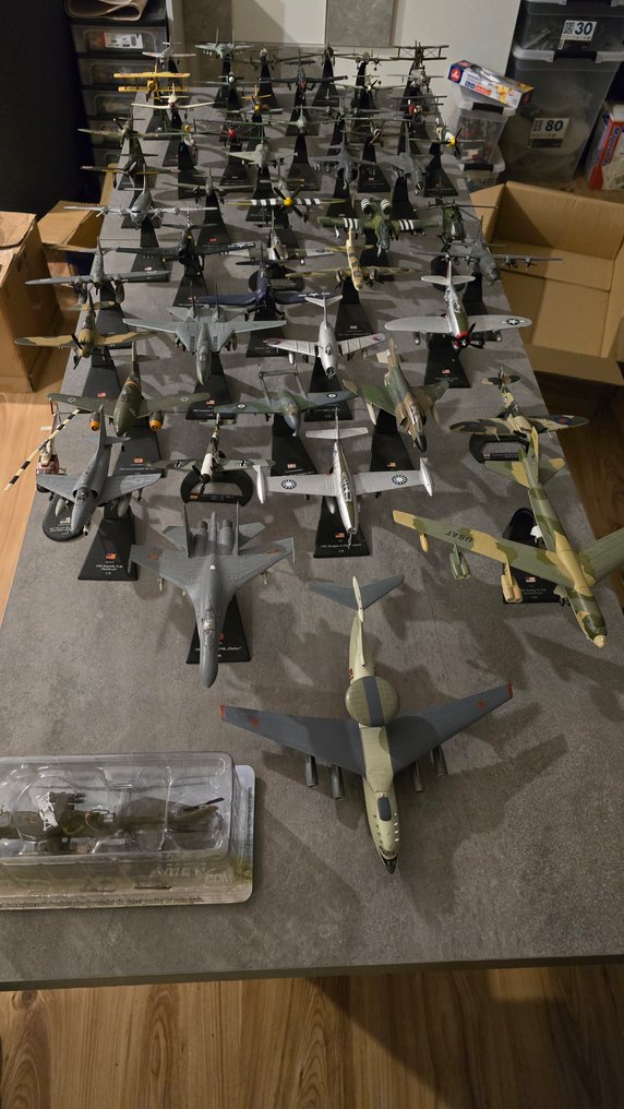 Amercom, de Agostini 1:76 - 模型飞机  (52) - 50 modeli samolotow wojskowych z róznych epok - 军用飞机 #1.0