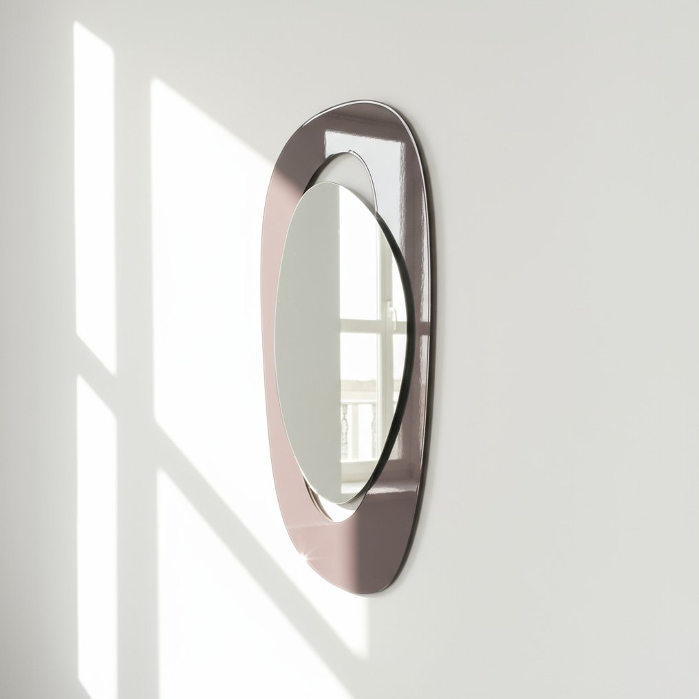 Pon Design - Laura Gaiteiro - Καθρέφτης τοίχου  - Εκθεσιακός χώρος 'SOUL ME Bronze & Silver' Μεγάλος καθρέφτης περιορισμένης έκδοσης - χαμηλή ελάχιστη #1.0