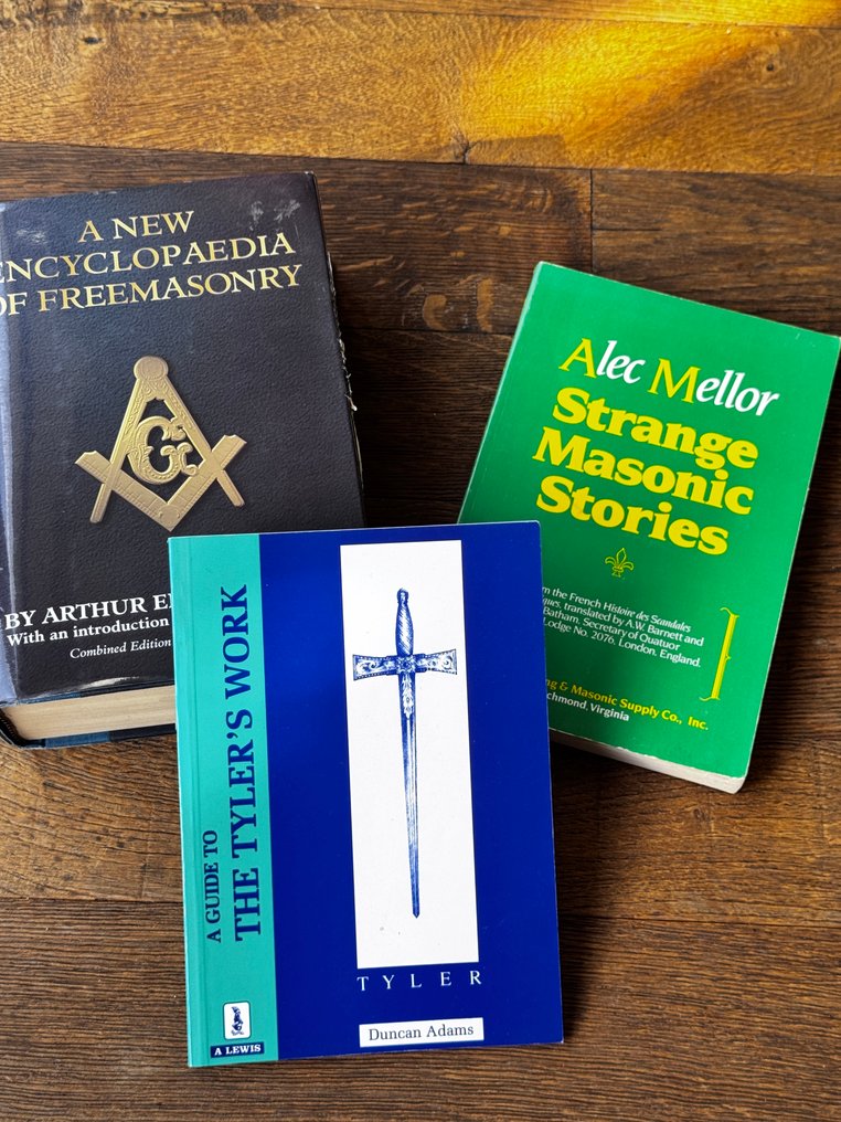 Freemasonry - (Set of 3) Selection of Masonic Books/*Check description for more Info - 1970-1985 #1.0