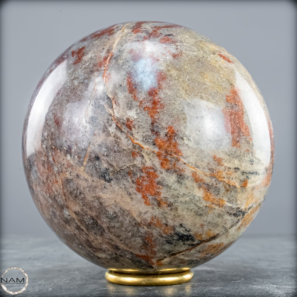 Όμορφη Χρυσή Aventurine Σφαίρα- 2439.11 g #3.2