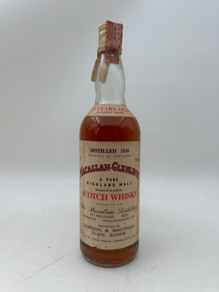Macallan-Glenlivet 1950 25 years old - Gordon & MacPhail  - 75cl #1.0