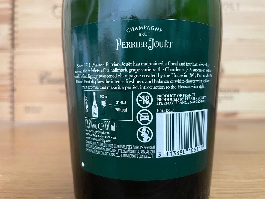 Perrier-Jouët, Grand Brut - Champán Brut - 1 Magnum (1,5 L) #4.3