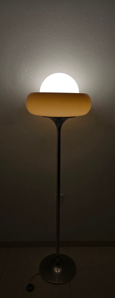 Guzzini - Harvey Guzzini - Lampadaire - Jadran - Opaline, Acrylique - Meblo Guzzini Jadran #1.0