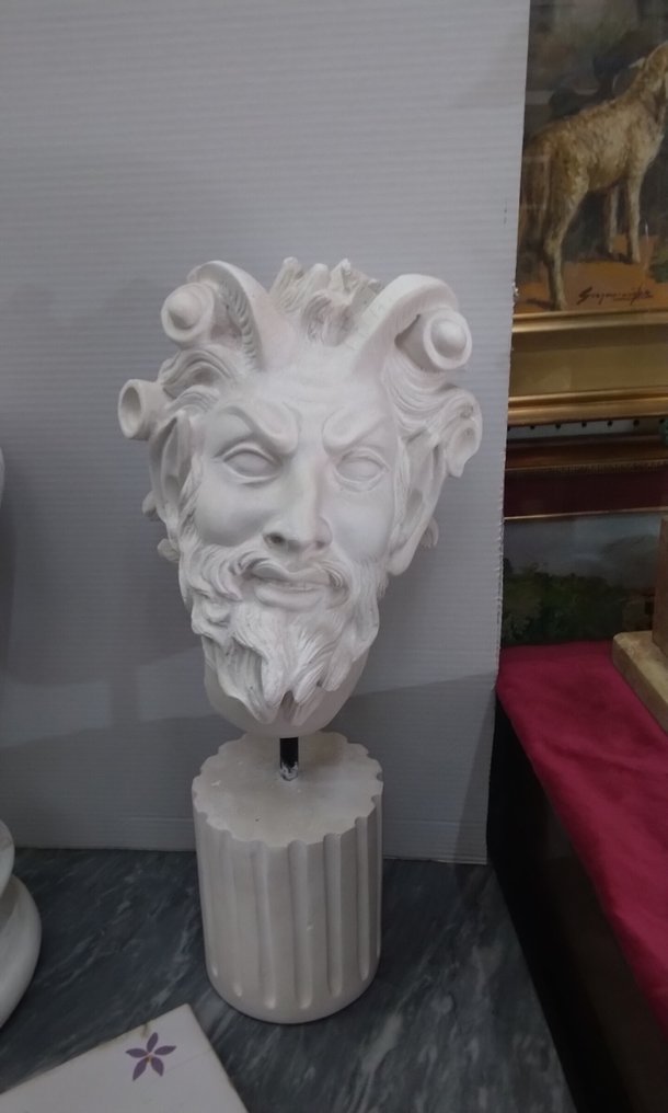 雕塑, Fauno - 60 cm - 铸石 #1.0