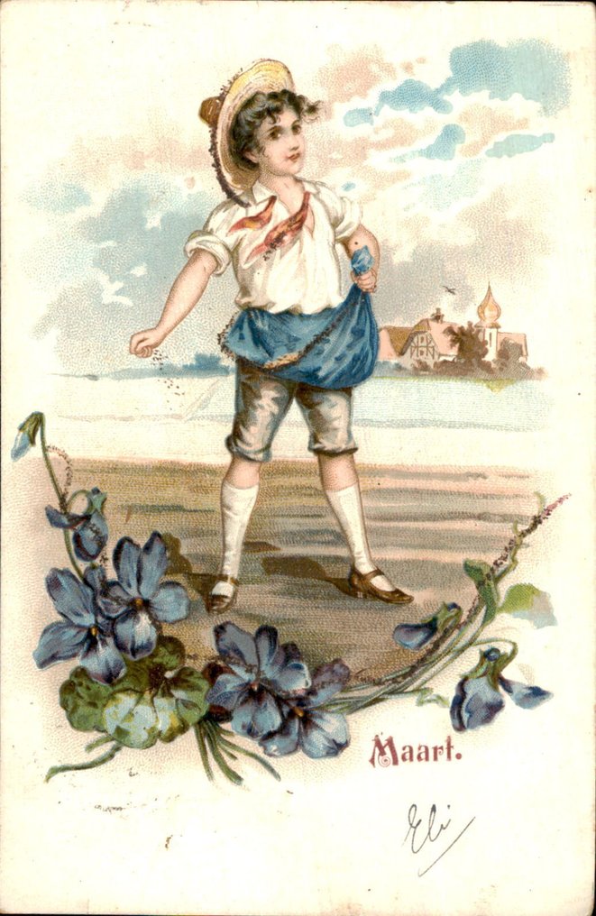months - Postcard (22) - 1905-1900 #4.3