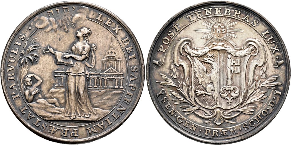 Sveits. Medal 1780 (ca) #1.0