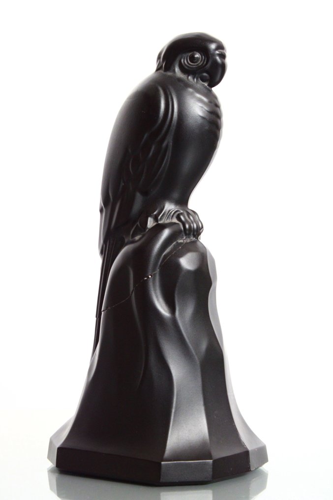 Val Saint Lambert - Figurin - Perruche - Glas #1.0