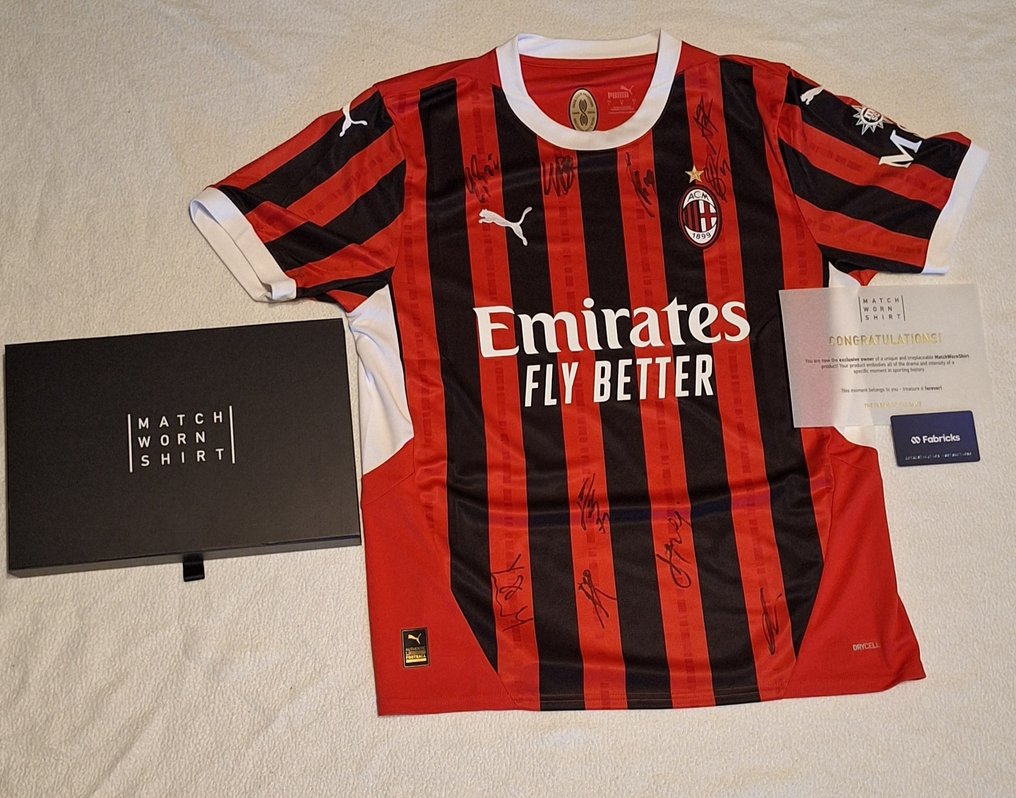 AC Milan - 意大利足球联盟 - 足球衫 #1.0