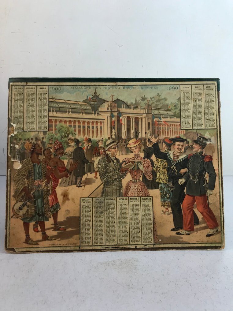 [Exposition de 1900] - Almanach des Postes et des télégraphes - 1900 #1.0
