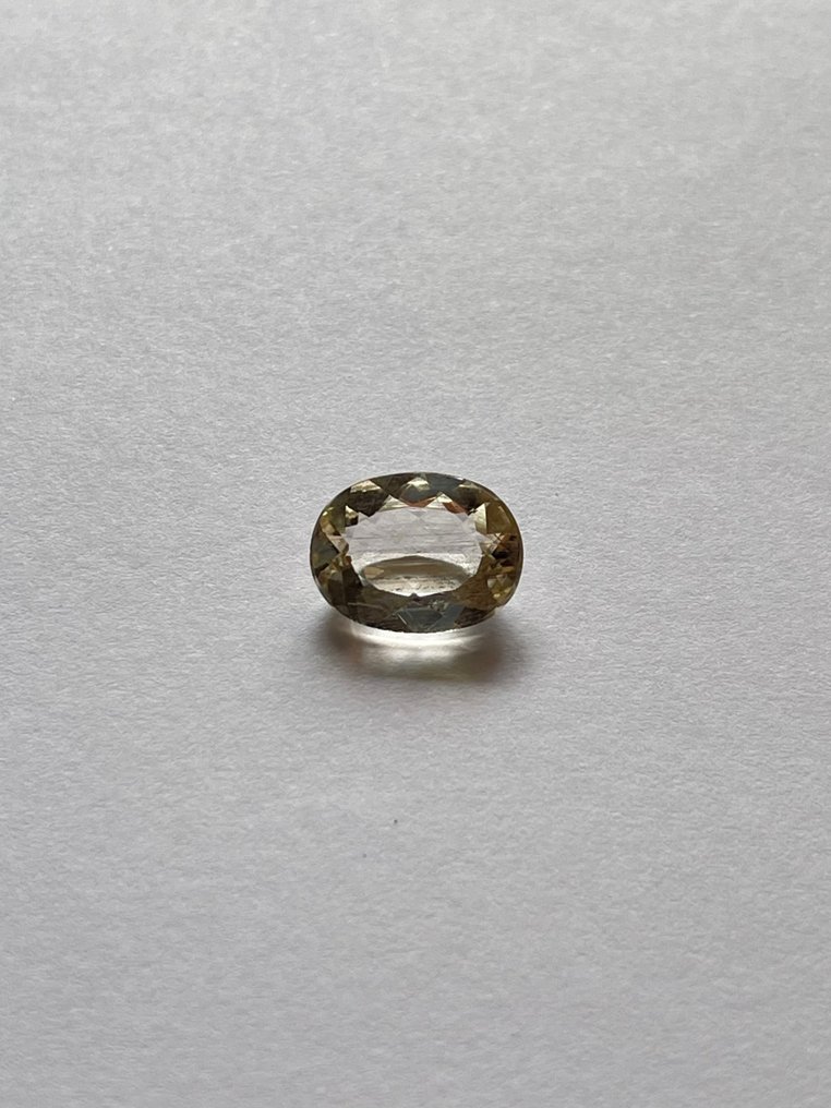 1 pcs  Sárga Scapolit  - 4.22 ct - Instituto Gemólogico Español (IGE) #1.0