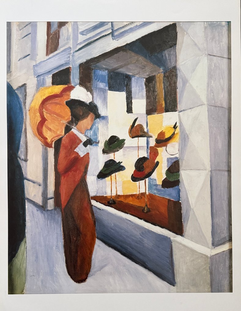 August Macke - Femme à la parapluie #1.0