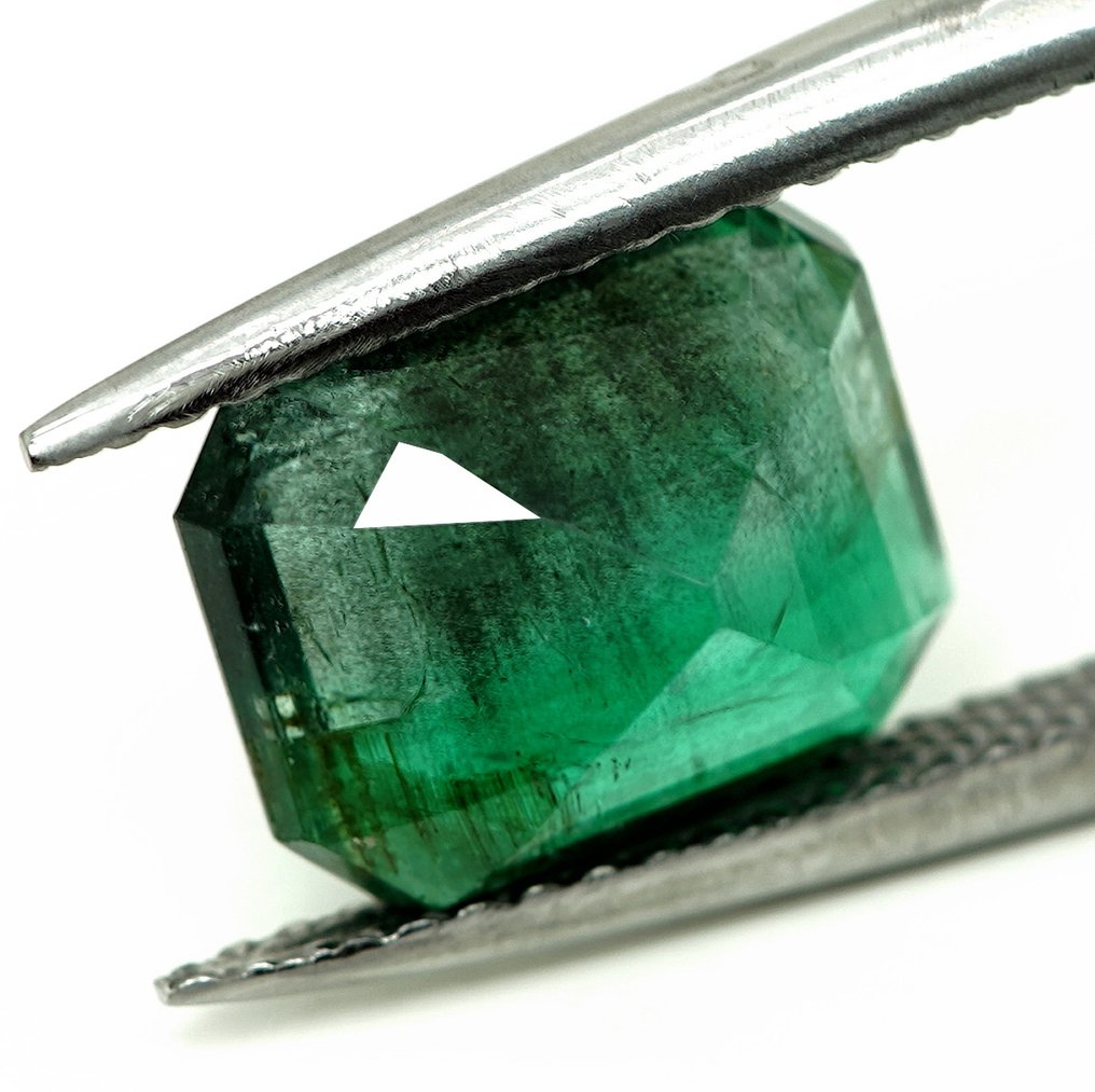 1 pcs  Grün Smaragd  - 3.25 ct - Bellerophon Gemlab #3.2