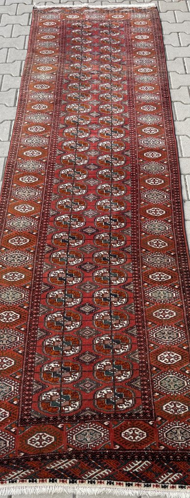 阿富汗阿姆利克设计 - 手工编织 - 羊毛 - 部落地毯 - 精细手工编织 - 地毯 - 290 cm - 87 cm #4.3