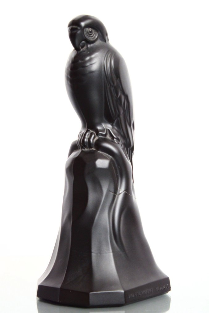 Val Saint Lambert - Figurin - Perruche - Glas #2.1