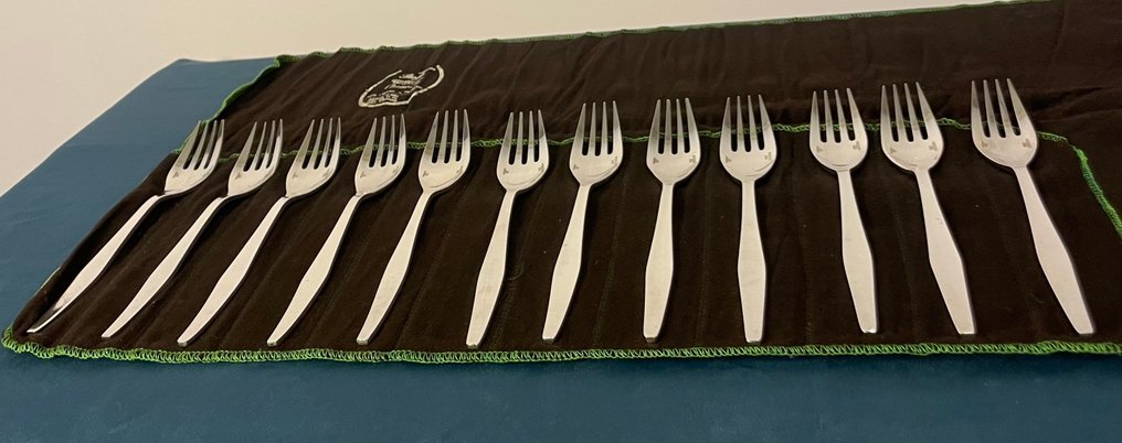 Christofle - Servizio di posate per 12 (72) - Orly - Placcato argento #1.0