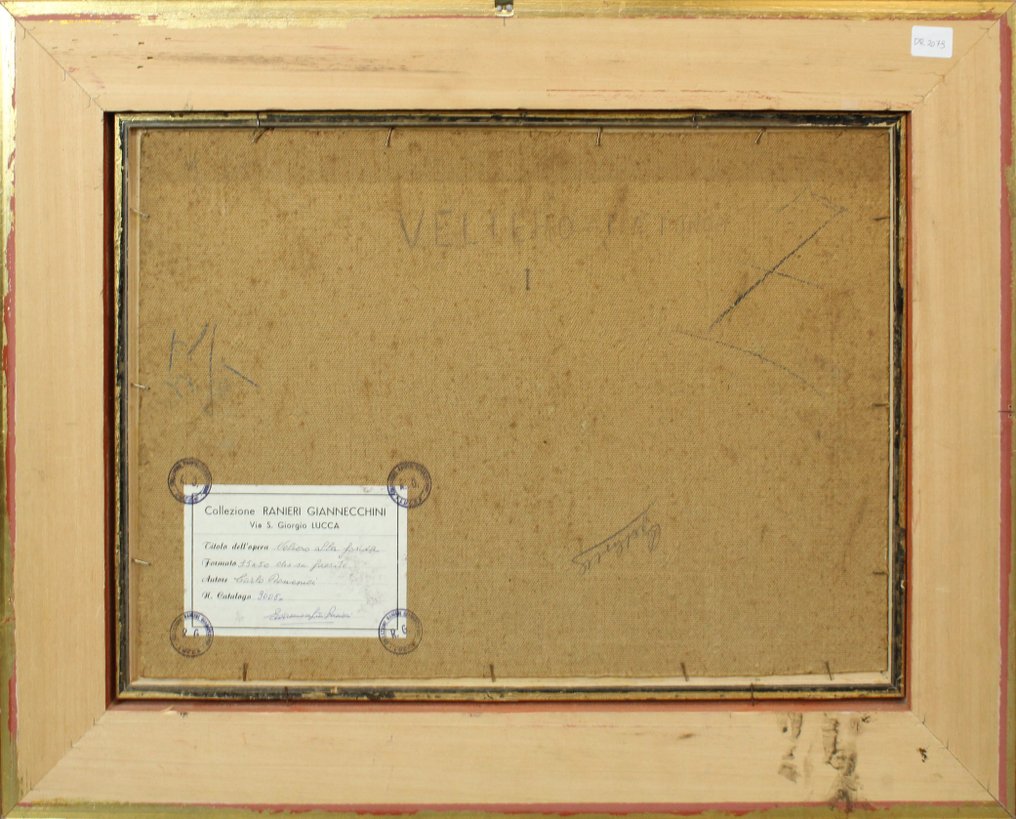 Carlo Domenici - Veliero alla Fonda #2.1