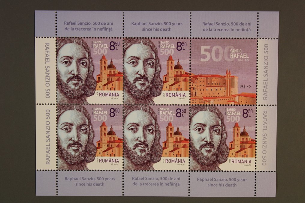 罗马尼亚  - 发行量极少的小型邮票册，Michel目录价值超过699欧元。 #2.1