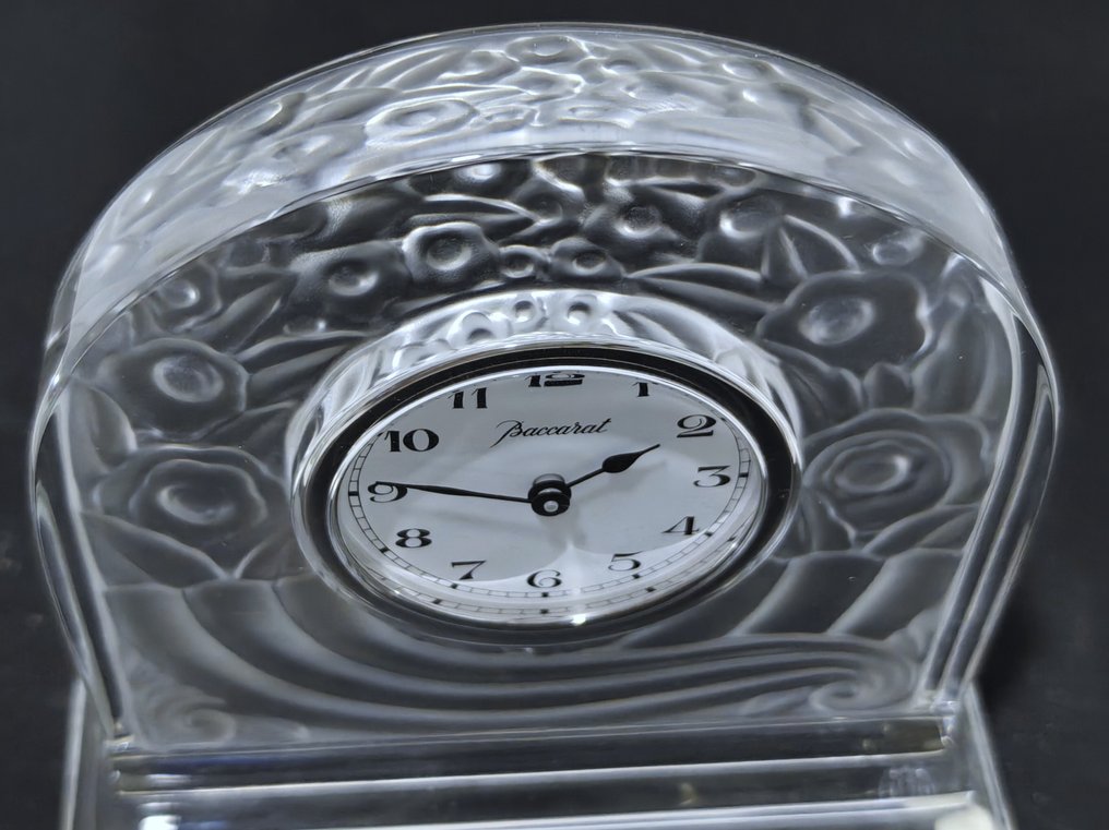 Table/desk clock - Baccarat - Crystal - 1980-1990 - Grand Baccarat clock #3.2