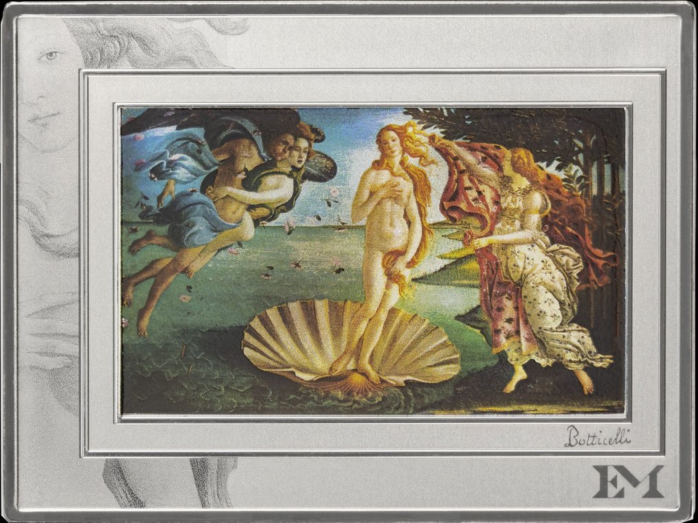 Germany. 2025 Eternal Masterpieces-The most Famous Paintings in Art History 4x1/2 Oz, (.999) #2.1