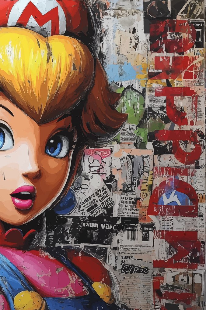 IPR Graph - Princesa Peach rubia con sombrero #2.1