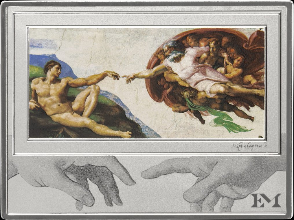 Germany. 2025 Eternal Masterpieces-The most Famous Paintings in Art History 4x1/2 Oz, (.999) #3.2