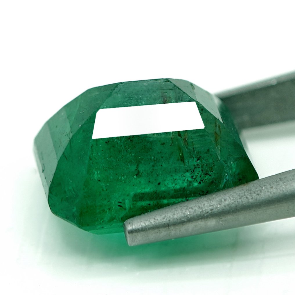 1 pcs 绿色 祖母绿 - 4.24 ct - Bellerophon 宝石实验室 #4.3