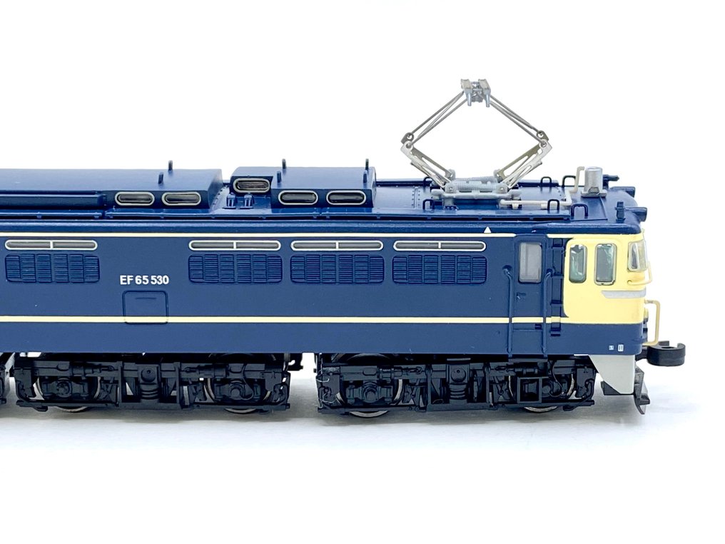 MICROACE N - A1763 - Modeleltog (1) - EF65-530 Blå Tog Sovevognsekspres 'FUJI' Lokomotiv - JNR #4.3