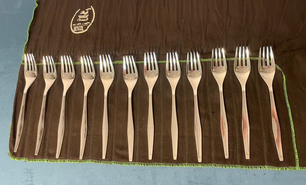 Christofle - Servizio di posate per 12 (72) - Orly - Placcato argento #2.1