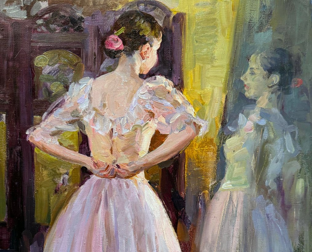 Vladimir Goussev (1957) - Jeune Ballerine - Avant le Spectacle #4.3