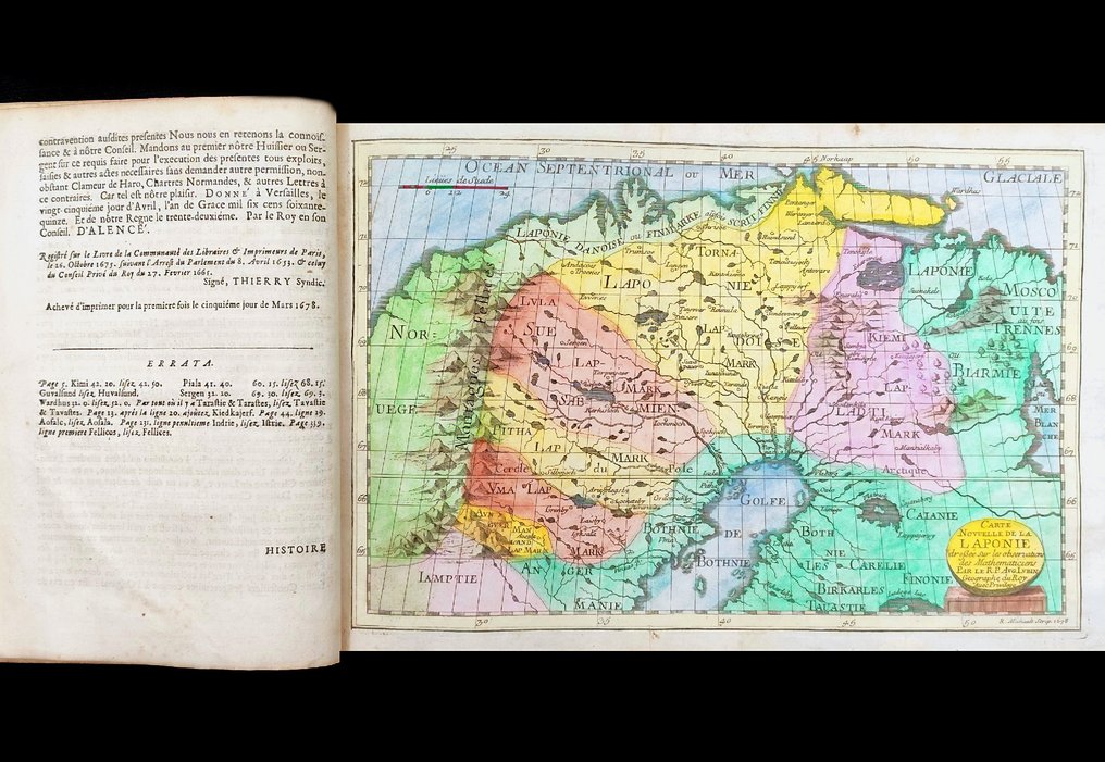 Johannes Schefferus or Jean Scheffer - History of Lapland, first edition - 1678 #3.2