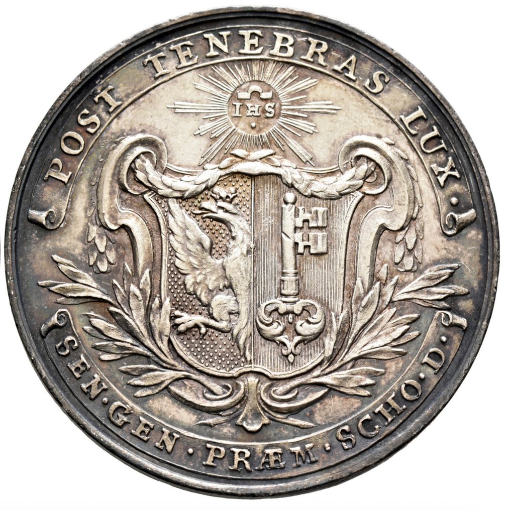 Sveits. Medal 1780 (ca) #1.0