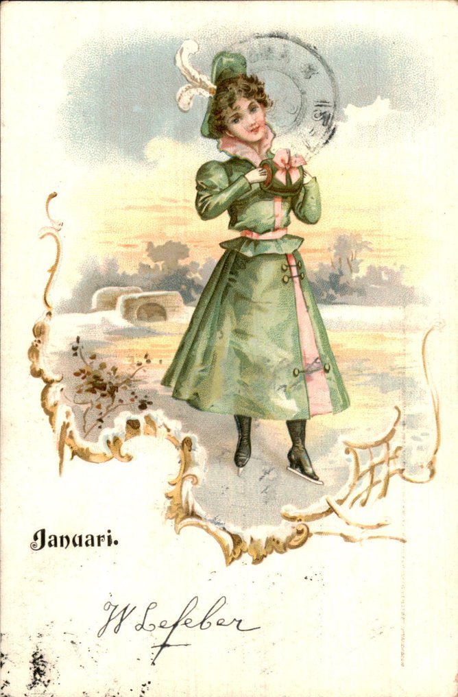 months - Postcard (22) - 1905-1900 #1.0