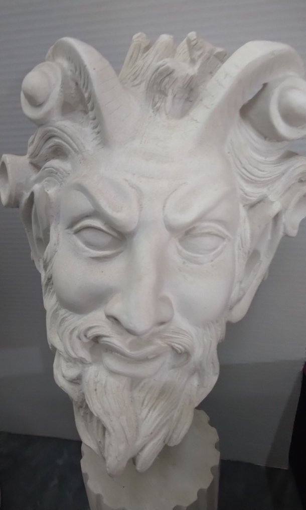 雕塑, Fauno - 60 cm - 铸石 #1.0