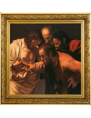 Niue. 1 Dollar 2022 - THE INCREDULITY OF SAINT THOMAS Caravaggio 450th Anniversary , 1 Oz (.999) with CoA and BOX #1.0