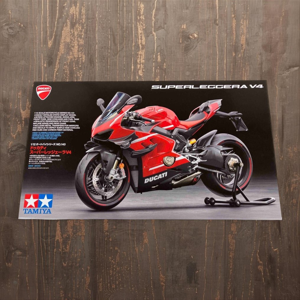 Tamiya  - 玩具车 Ducati Superleggera V4 – 1/12 Scale Full Display Model Kit - 2010-2020年 - 日本 #1.0
