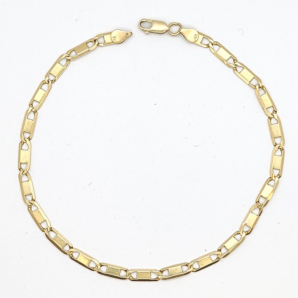 Βραχιόλι - 18 καράτια Κίτρινο χρυσό #1.0