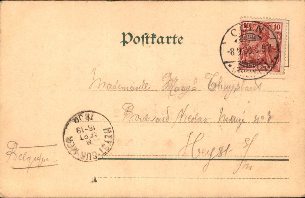Allemagne - Carte postale (131) - 1900-1960 #3.2