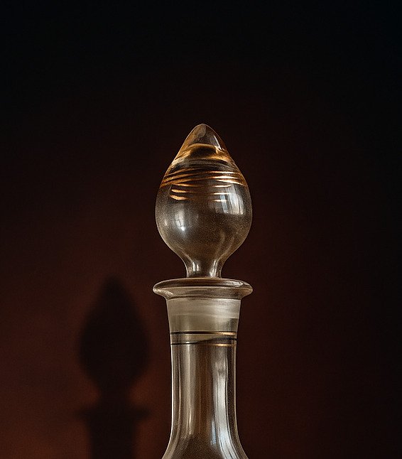 Derítőedény - Üveg - Art Nouveau #2.1