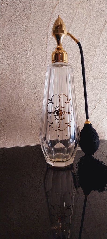 Marcel Franck - Perfume bottle - Gilt brass - Giant vaporizer 37 cm #2.1