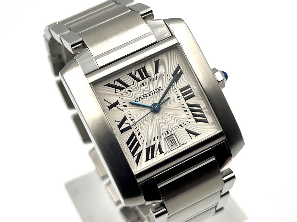Cartier - Tank Française - Ingen reservasjonspris - 2302 - Serviced - Herre - 2000-2010  #1.0