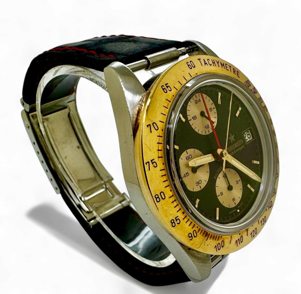 Theorein Silverstone cronografo acciaio e oro - Silverstone - Uniszex - 1980-1989 #2.1