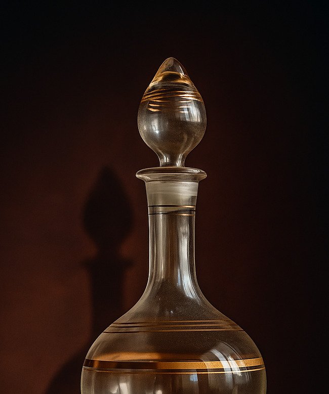 Derítőedény - Üveg - Art Nouveau #3.2