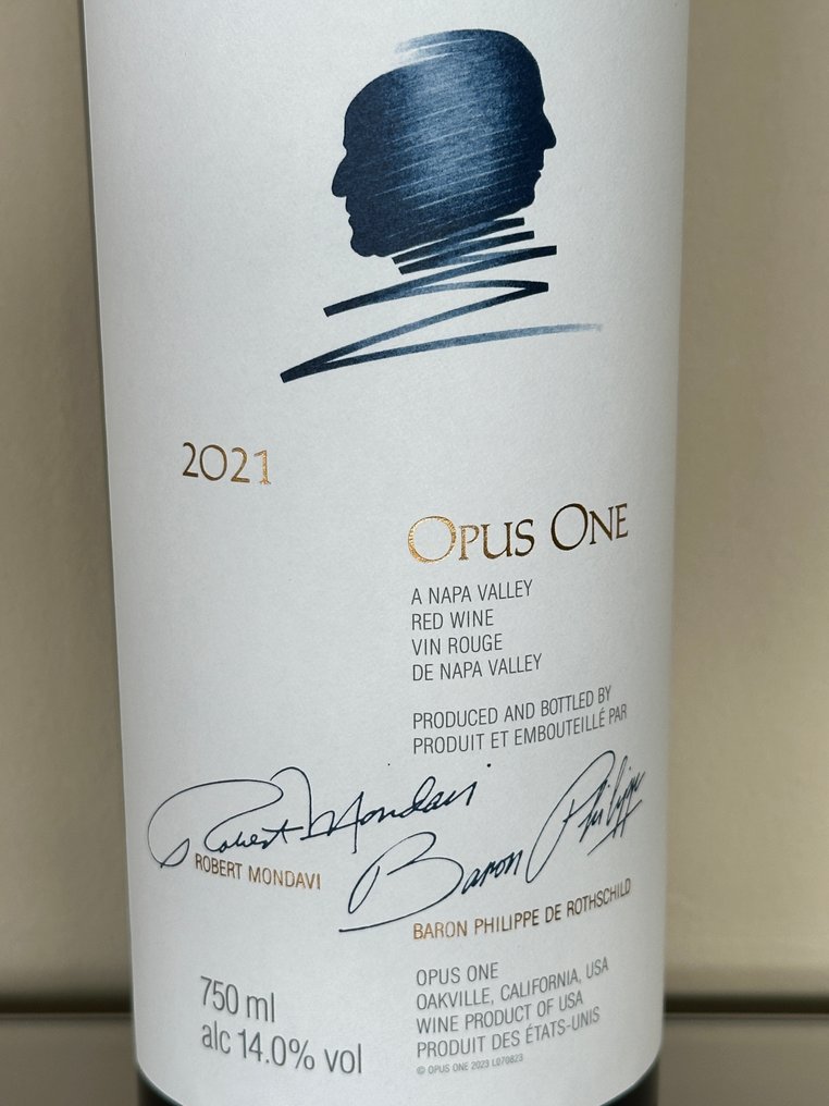 2021 Opus One Robert Mondavi Rothschild - Κοιλάδα Νάπα - 1 Φιάλη (0,75L) #1.0