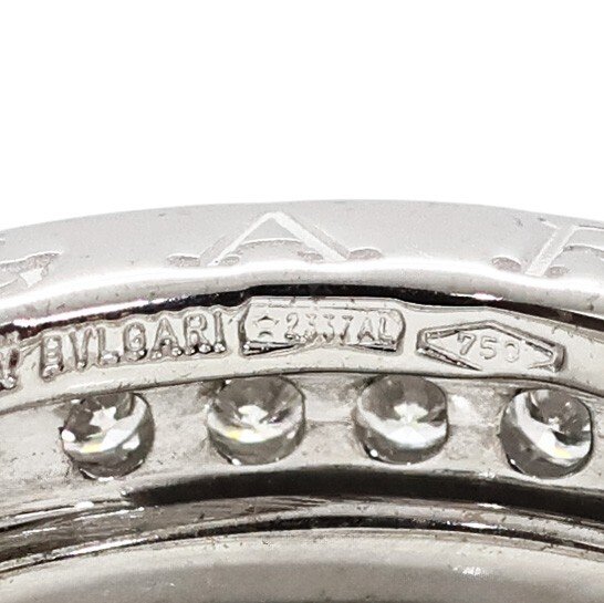 Bvlgari - 戒指 - B.zero 1 - 18 克拉 白金 - pavé diamonds #4.3
