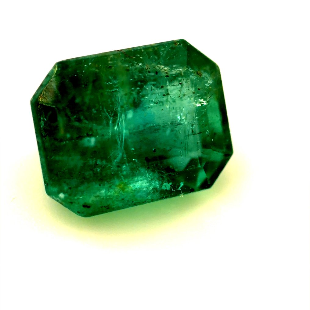 Ingen mindstepris - 1 pcs  Grøn Smaragd  - 2.69 ct - International Gemological Institute (IGI) - Emerald cut #4.3