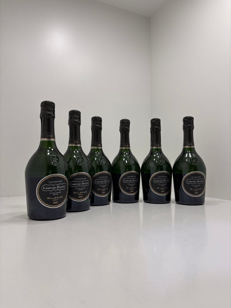 2015 Laurent-Perrier, Laurent-Perrier Millésimé 2015 - Champagne Millésime - 6 Fles (0,75 liter) #1.0