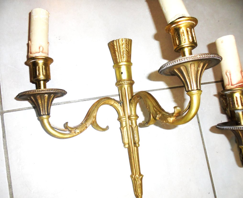 壁灯 (2) - 青铜镀金 - 双层贴花 Empire #4.3