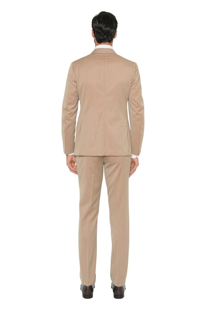 RRP 5600€ ISAIA NAPOLI Beige Solaro Hand-Sewn Suit Fine Wool - 46 IT - Ανδρικό κοστούμι - New with tags #2.1